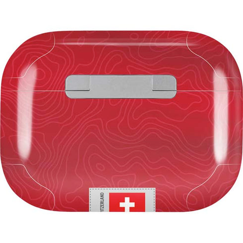 Switzerland Soccer Flag AirPods Skins